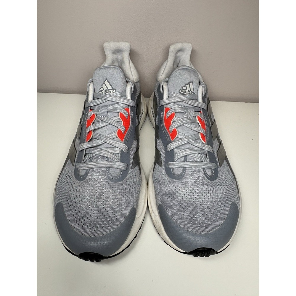 Adidas Women's Solar Glide 4 ST Running Shoes Sneakers Halo Silver Gray - Size 6 - Picture 5 of 10